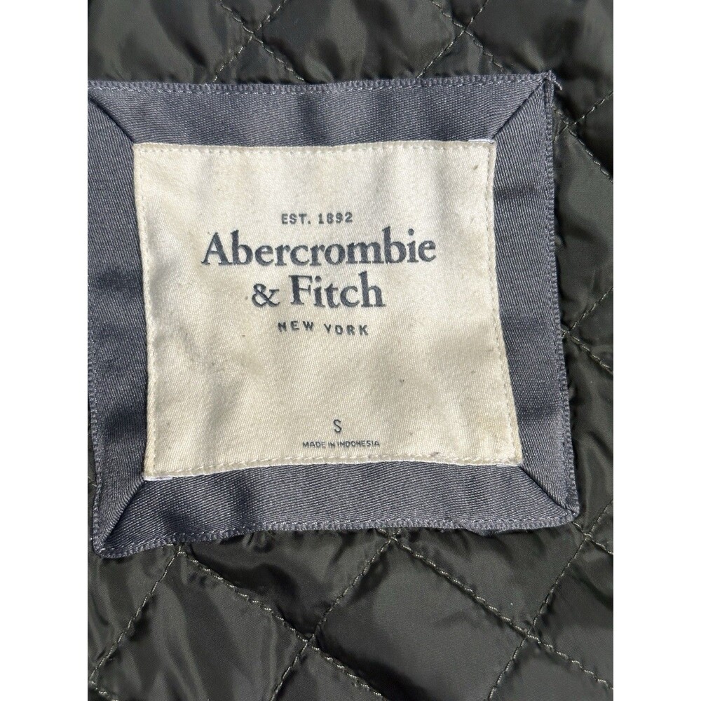 Vintage Abercrombie & Fitch Fur Jacket Size Small Babydoll Y2K - Picture 8 of 9